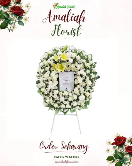 Krans Bunga Duka Rumah Duka YDSP Nana Rohana Bandung